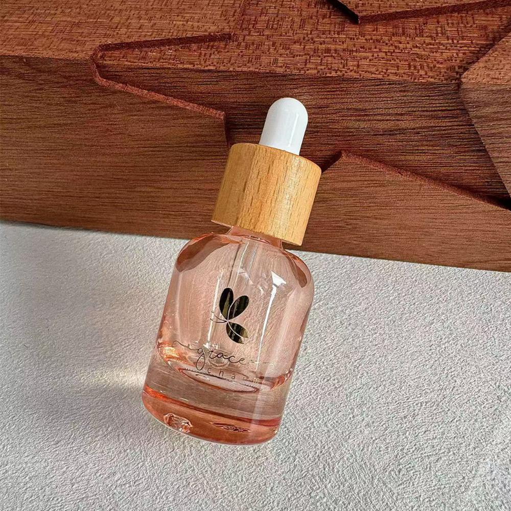 10ml Empty Dropper Bottle Refillable Glass Pipette Bottles for Essential Oil Aromatherapy Clear Liquid Dropper Bottle оранжевый