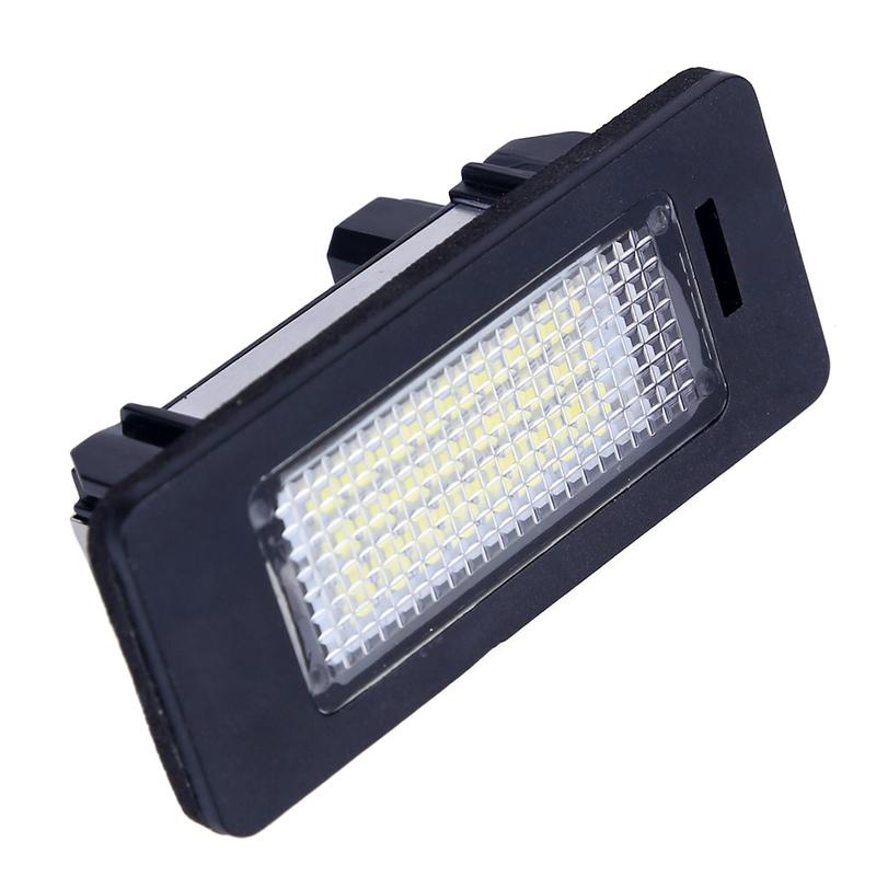 For BMW E90 E39 License Plate Lights Waterproof Resistance White Number License Plate Lights For BMW  E91 E92 E61 E60 E70