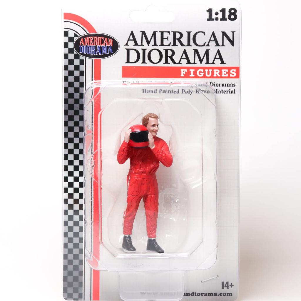 American Diorama 1/18 Scale Racing Legend 70s-B Figure (Imported)
