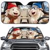 Creative Summer Aluminum Foil Car Windshield Sunshade