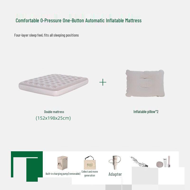 OEING Automatic Double Camping Air Mattress