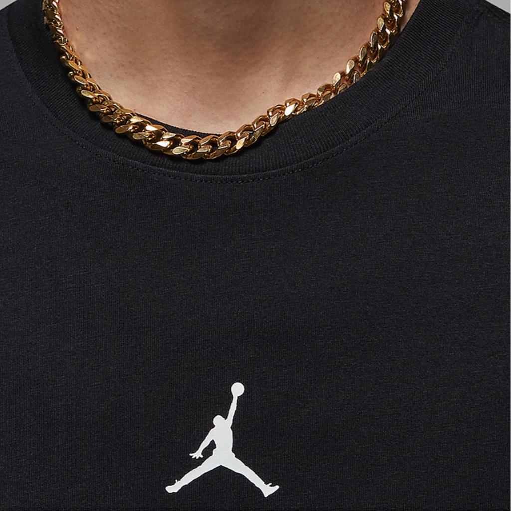 Jordan Sports Lifestyle Series Casual Crew Neck Long Sleeve T-Shirt Men Tops Black FZ1974-010