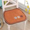Soft Little Bear Dining Chair Cushion Non-Slip Winter Student Cushion  Living Room