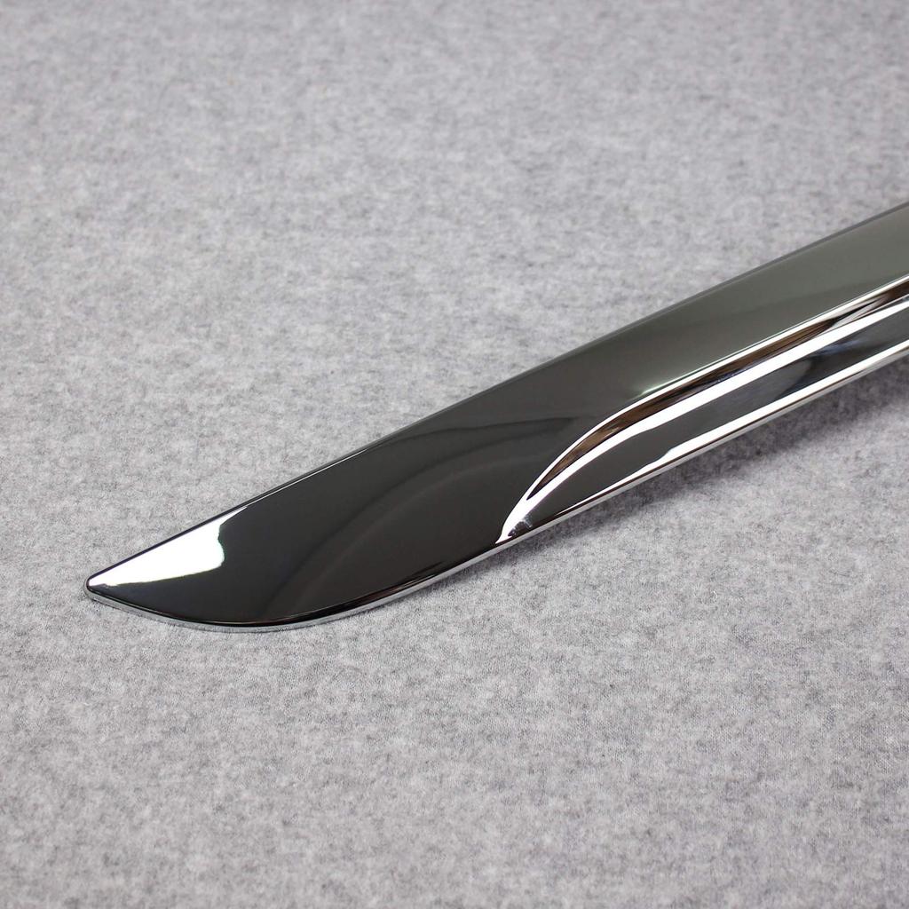 RUIQ Toyota New Harrier 80 Series S Grade Chrome Exterior Rear Back Door Designed Exclusively for the Toyota Harrier Garnish,