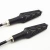 1 Pair Flowing Motorcycle Motorbike Fish Bone Style Turn Signal Indicator Light