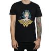 DC Comics Mens Wonder Woman Gaze T-Shirt