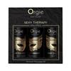 Sexy Therapy Coleção Mini Tamanho 3 x 30ml Conjunto de Óleo Orgie