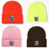 Attack On Titan Embroidered Knit Beanie With Windproof Warmth For Outdoor Activities