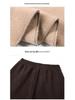 2024 New Style Plus Velvet Thick Slimming Harem Pants for Middle-Aged Women: Autumn/Winter Fashion