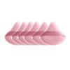 6PCS-boxed Triangle Velvet Powder Puff Make Up Sponges for Face Eyes Contouring Shadow Seal Cosmetic Foundation Makeup Tool