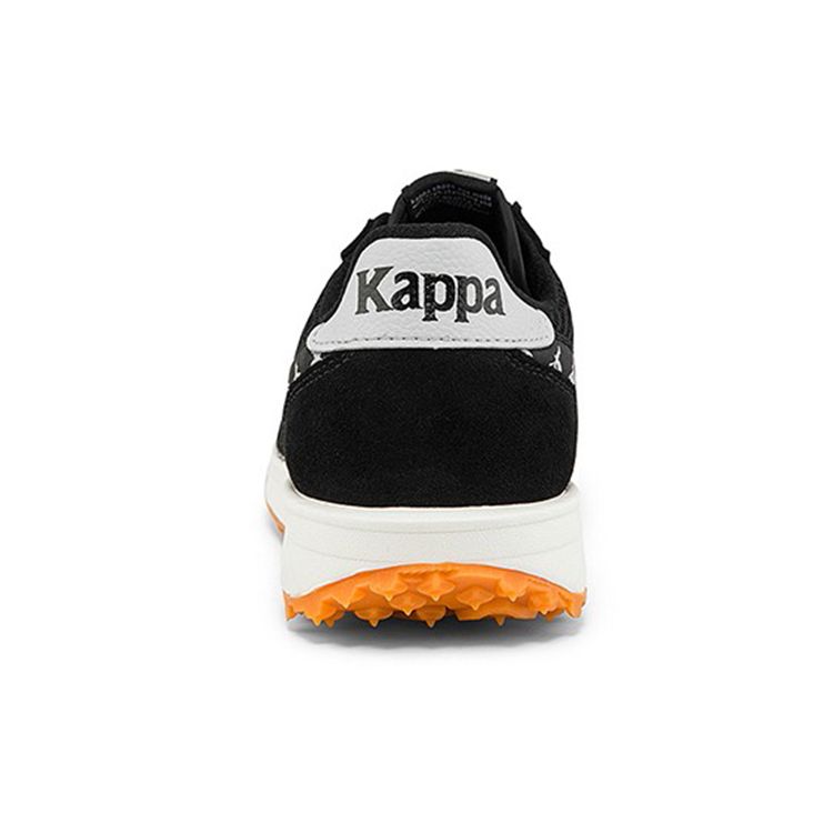 Kappa Leather Fabric Synthetic Leather Retro Sports Low-Top Lifestyle Shoes Unisex sneakers Black K0BY5MM26-990