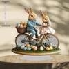 Easter Bunny Desk Decor Acrylic - 2D Flat Acrylic Desktop Ornament, Wall Decor Art, Four Seasons Decoration, Novelty Home Decor
