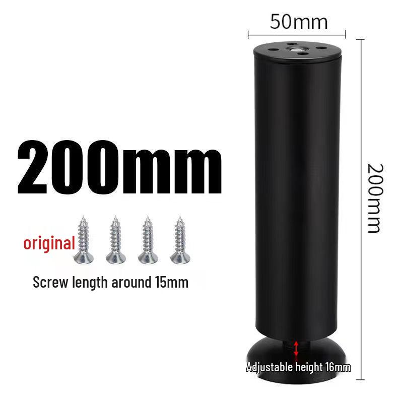 Adjustable Stainless Steel Furniture Legs for Tables, Cabinets, and Sofas