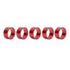 5pcs Bicycle Headset Spacer Bike Handlebar Stem Spacers Threadless Aluminum Alloy Headset Stem