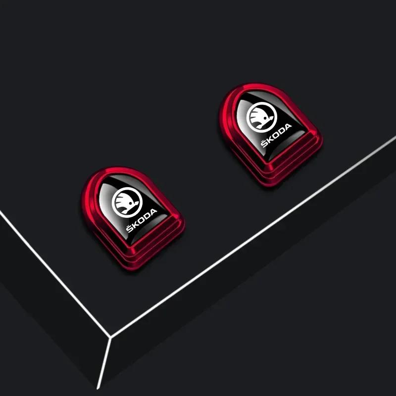ycpry6 Car Hanging Storage Hooks Stickers for Skoda Rapid VRS Kodia Kamiq Yeti Karoq Fabia 2 Superb Octavia Roomster Scala Accessories