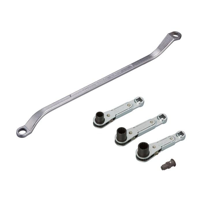 [KTC] Free Position Wrench Set, 4-Piece ATE104