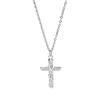 Zircon Cross Necklace Trendy Japanese Women'S Hip-Hop Kusa Wind Casual Sweater Chain Sweater Chain Diamond Collarbone Chain