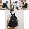 Unisex Fashion Nylon Daypack With Multiple Compartments And Cushion Straps For Daily Use