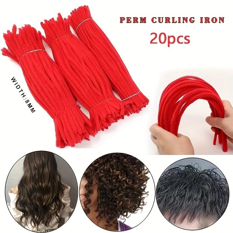 20PCS Package Wild Curly Hair Mak Tools Small Wave Fluffy Curling Rod Corn Perm Curling Rod