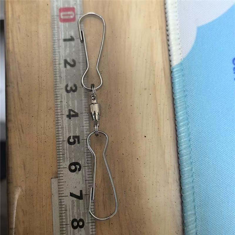 360° Rotating Stainless Steel S-Shaped Hook for Wind Chimes