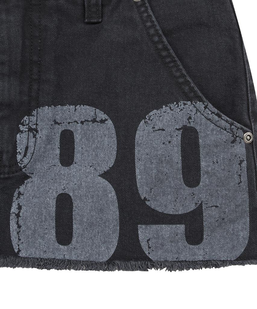 Midnight Move 89 Short Skirt (Black)