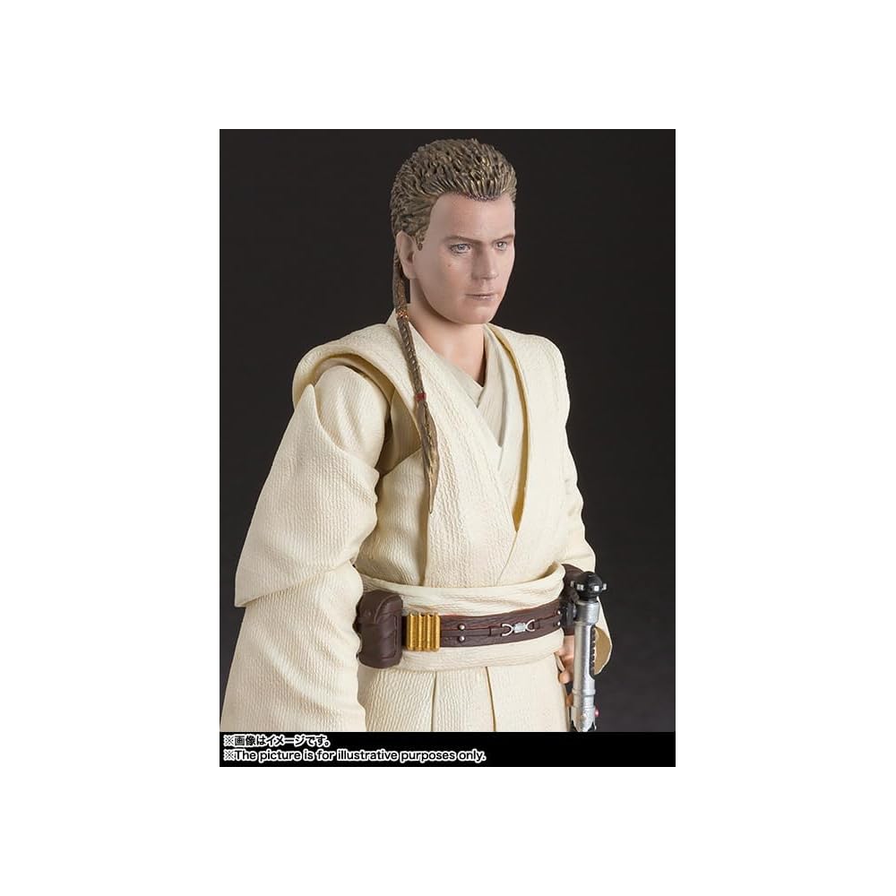 TAMASHII NATIONS S.H.Figuarts STAR WARS: The Phantom Menace Obi-Wan Kenobi (Episode I) (Rerelease) Approximately 155mm PVC & ABS Painted Movable Figur