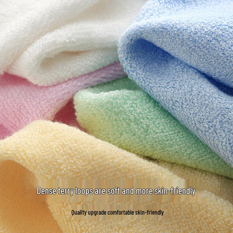 Bamboo Fiber Small Towels - 4-Pack