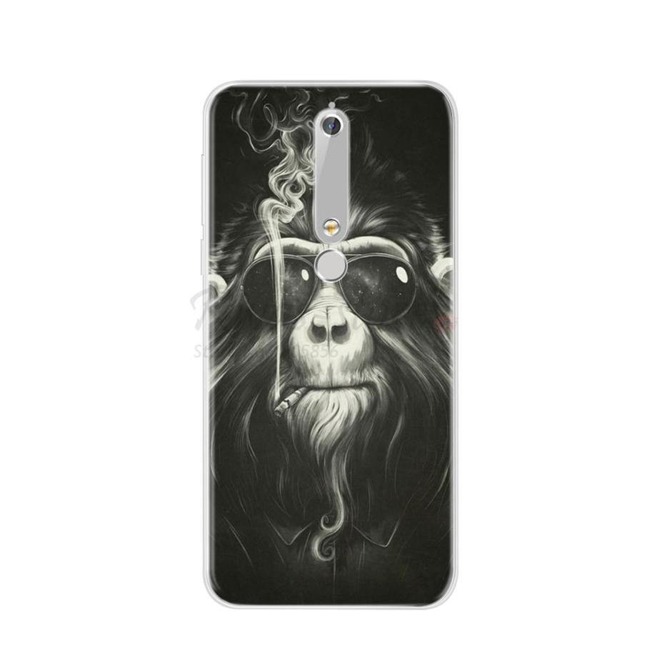 For Nokia 6.1 Nokia6.1 Phone Case Soft TPU Silicone Case For Nokia 6.1 2018 / For Nokia 6 2018 TA-1068 TA-1043 Case Back Cover