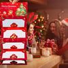 Christmas Cash Cards DIY Festive 6-Slot Holiday Greeting Card New Year Winter Holiday Money Clip For Adults Lovers Friends Women