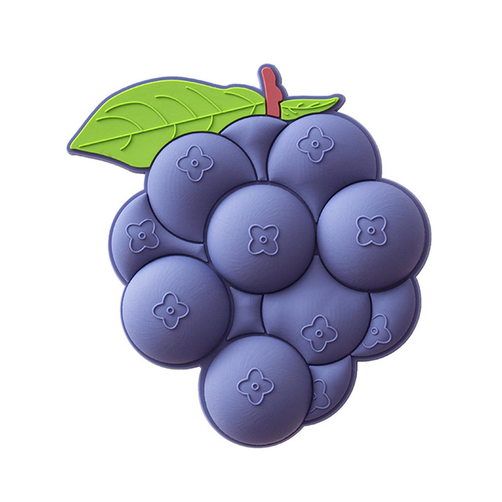 

3D Магнитная наклейка на холодильник Горох/Виноград Милая наклейка на дверь для доски для кухни, комнаты в общежитии 2