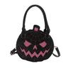 Halloween, Bags, Contrasting Colors, Women's Bags, Single Shoulder Bags, Small Round Bags, Funny Bags, Pumpkin Bags