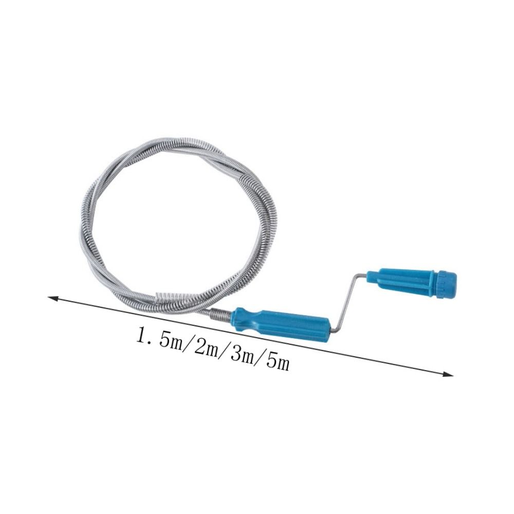 Convenient Sewer Dredging Tool Flexible Pipeline Clogged Remover Tools Drain Cleaner  Bathroom