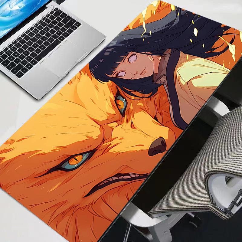 

Naruto Mouse Pad XL Lockedge Large Gaming Accessories Computer Gamer Keyboard Mouse Mat Desk Mousepad Anime Durable For Csgo 30x60x0.2cm