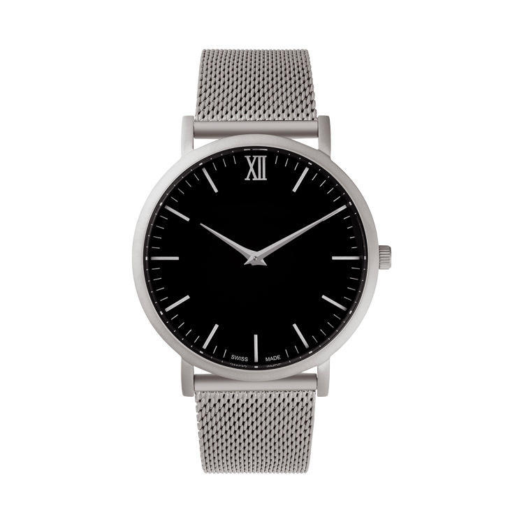 Hew Itt Simple British Lar Sson Stainless Steel Mesh Strap Jen-Nincs Watch 766B