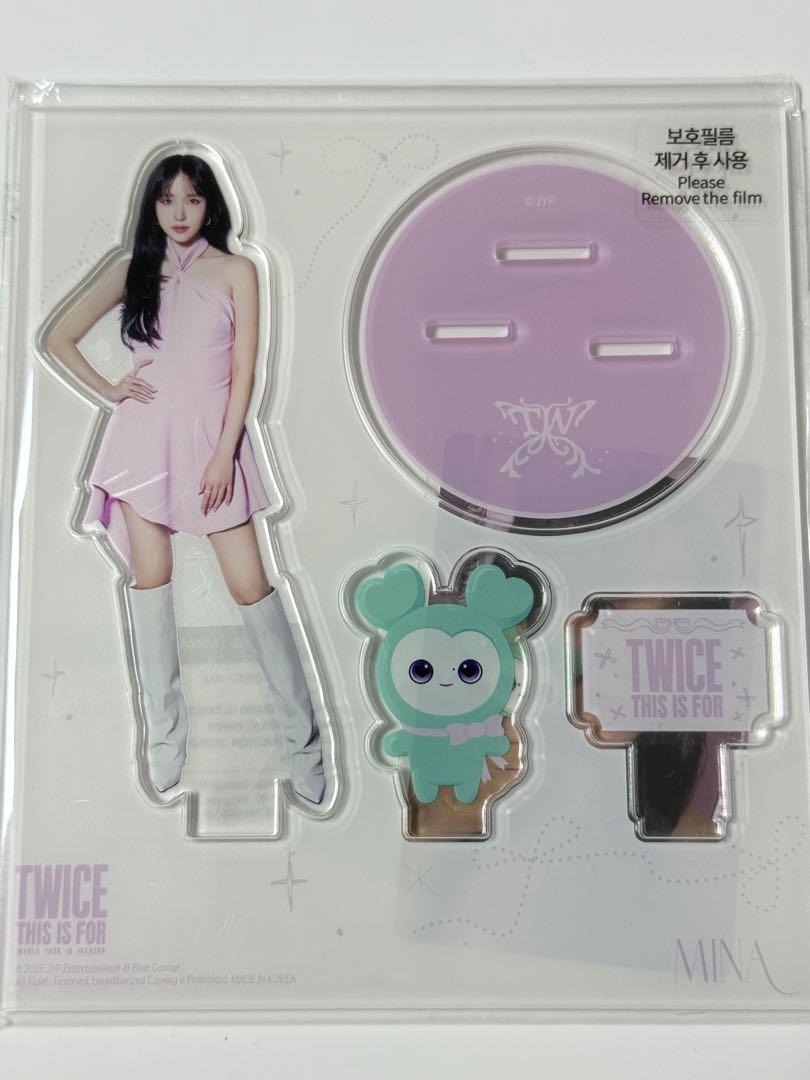 

[USED] TWICE THIS IS FOR Concert Mina Acrylic Stand