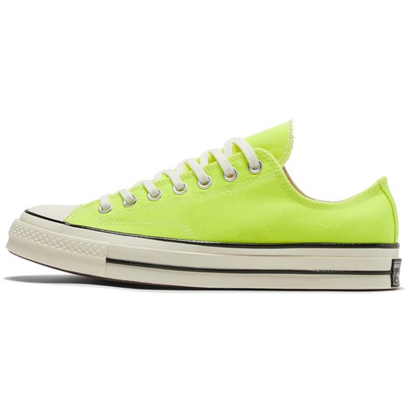 Converse 1970s 1970s Comfortable and Versatile Low-top Canvas Shoes Unisex 'Venom Lemon'