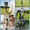 Flexible Tripod for DJI Osmo Pocket 3/Action 4 Bendable Octopus Legs with Secure Grip Versatile Mount for Vlogging Skateboarding
