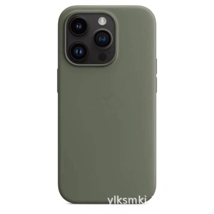 Liquid silicone magnetic attraction is suitable for Apple 14Promax mobile phone case animation pop-up window iPhone14 anti-drop protective case.