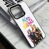 C-Coldplay  Phone Case For iPhone 17,16,15,14,13,12,11 Plus,Pro Max,XS,Colorful Silver Black Cover