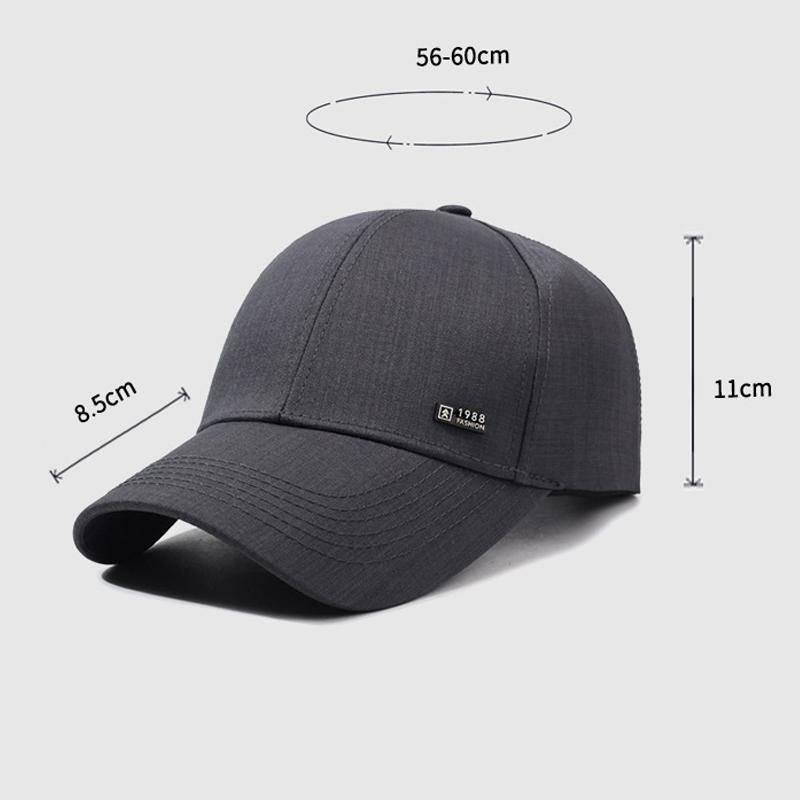 Spring Autumn Middle-Aged Men's Baseball Cap Outdoor Sunshade Cap