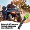 Gas Tank Vent Aluminum Gas Cap Accessories Valve Breather Replacement For Motocross Daily Dirt Pit Bike Atv Off Road