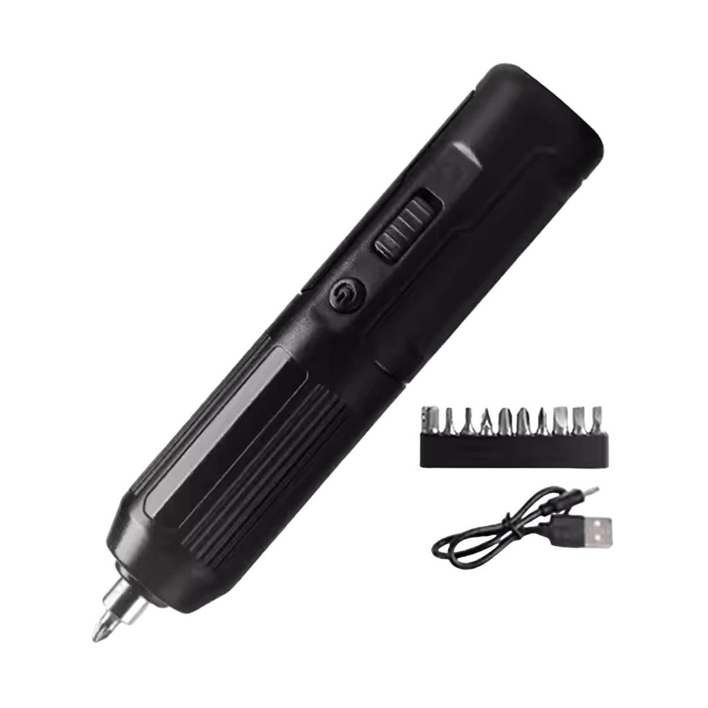 Electric Screwdriver Set Home Gadget Cordless Screwdriver Kit for Wood Board Drilling Furniture Installation Electrical Repairs