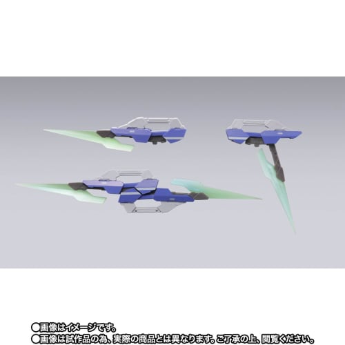 Mobile Suit Gundam 00V Senki METAL BUILD 00 QAN[T] Full Saber Option Set Approx. 230mm ABS Painted Figure *All sets except for the "METAL BUILD 00 QAN