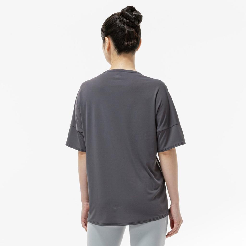 Mizuno Stretch Smooth Sports India Gray Women's T-Shirt, 32MAC870,