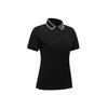 ANEW GOLF Women Logo Point Short T-Shirt _Bk