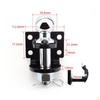Long Shank Trailer Ball Mount RV Tow Hitch Easy to Install Black