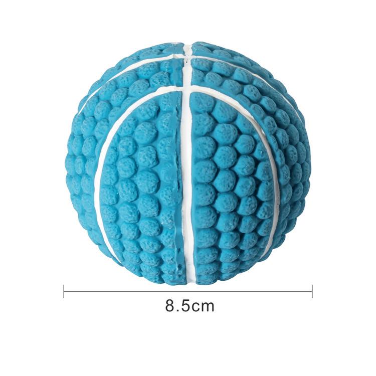 9-14cm 5PCS TPR Multi Styles Durable Interactive Eco Friendly Rubber Ball Organic Dog Chew Cooling Toys