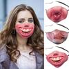 Funny Adult Party Mask Latex Clown Cosplay Half Face Horrible Scary Mask Masquerade Halloween Party Carnival Birthday Gift