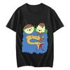 NEW Princess Bubblegum Rock T-shirt Adventure Time Cartoon Short Sleeved and Women Harajuku Y2k Fashion Autumn and Winter