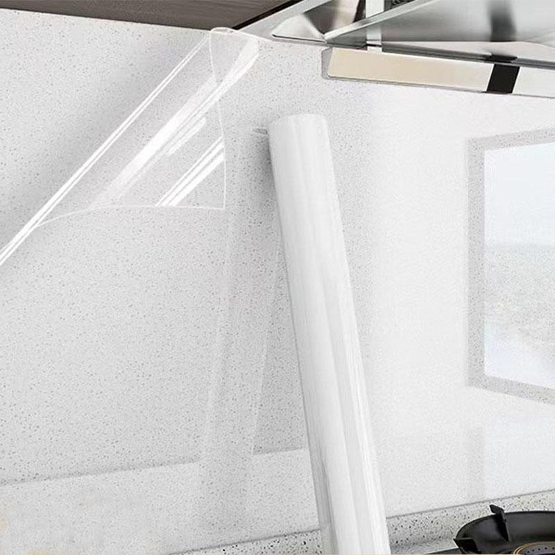 Samolepky na obklady Vodotěsné a odolné proti oleji Kuchyň Vysoká teplotní odolnost Renovace Samolepicí Tapeta na skříňky a pracovní desky